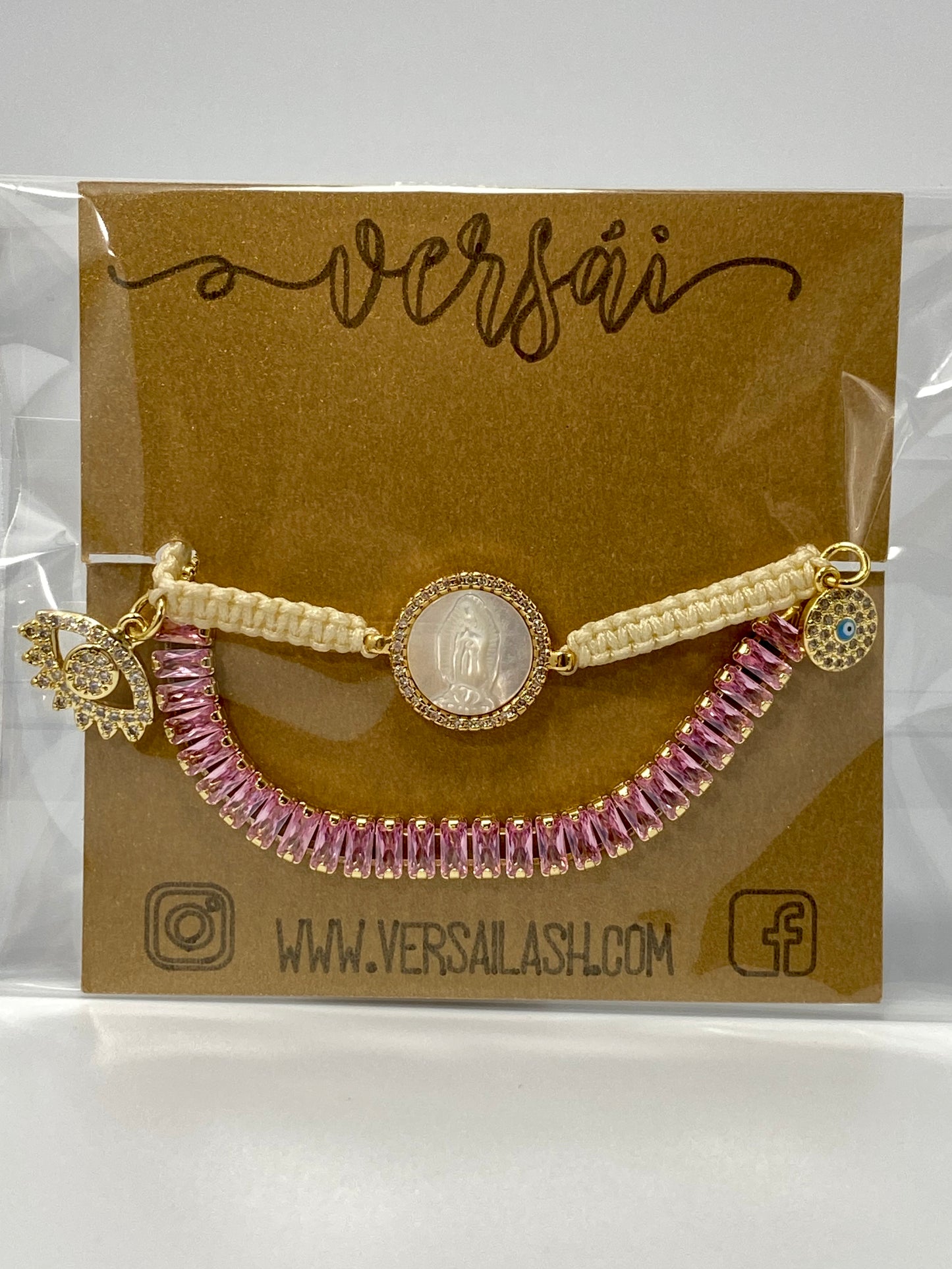 Pink Guadalupe Bracelets